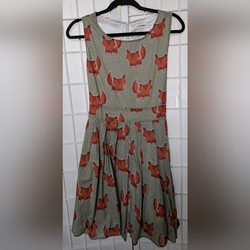 L.A. SOUL Fox Foxy Sleeveless Dress - so cute!